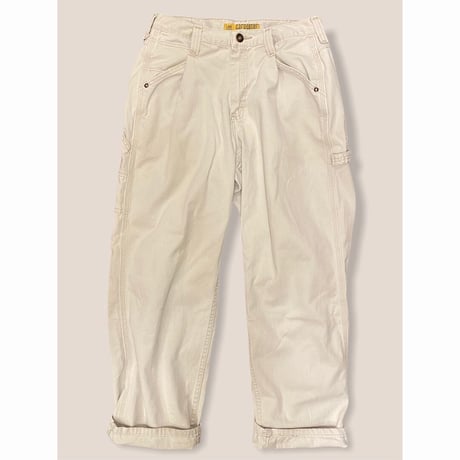 [USED] Lee IVORY PAINTER PANTS！