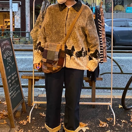 [USED] ツイードパッチワーク🪡ショルダーBAG