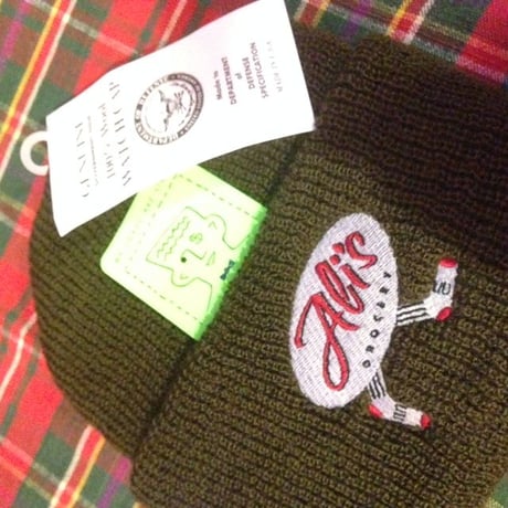 [MY LOADS ARE LIGHT×ALI'S GROCERY] ワッチCAP