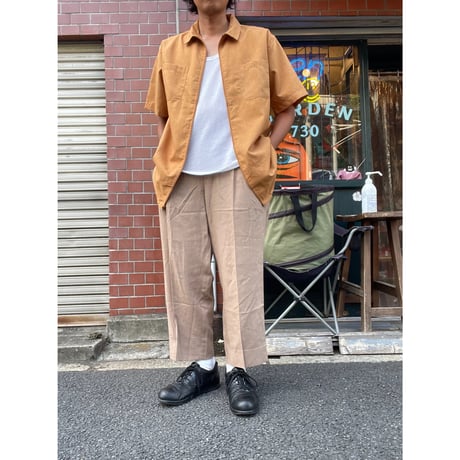 [USED] 3-Tuck LINEN PANTS