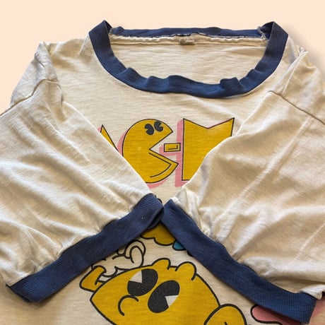 [USED] Vintage PAC-MANトリムTee