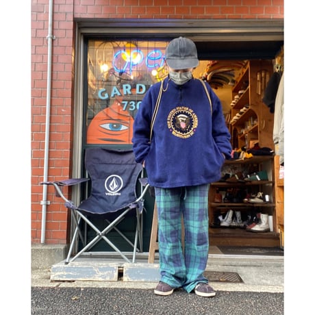 [USED] GREEN チェックネルパジャマPANTS