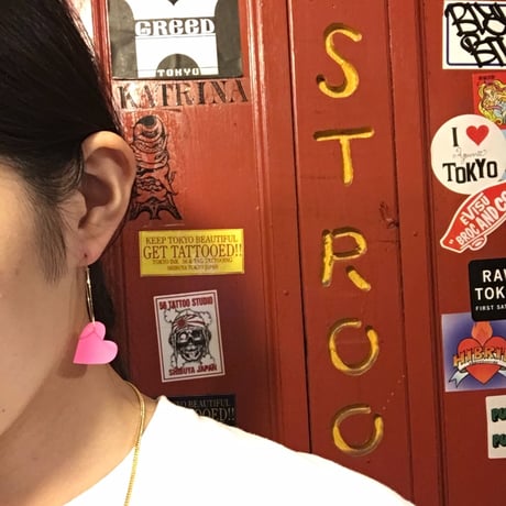 [BENICOTOY] ♡ フープピアス  / 中
