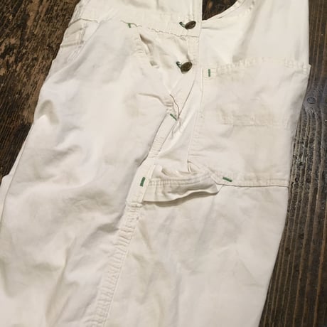 [USED] OLD WHITE オーバーオール