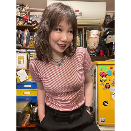 [USED]  "SupraTherm" ボーダーTee♥️