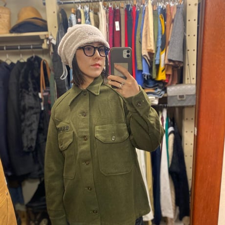 [USED] 50's Vintsge! US ARMY ウールシャツJKT