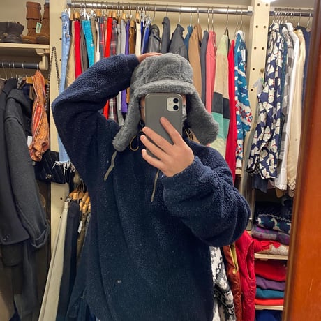 [DEADSTOCK] " チェコ“WINTER ボアCAP