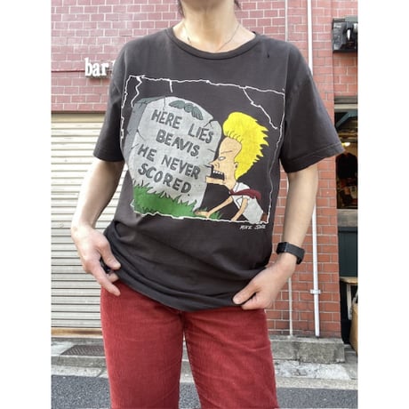 [USED] BEAVIS AND BUTT-HEADプリントTシャツ