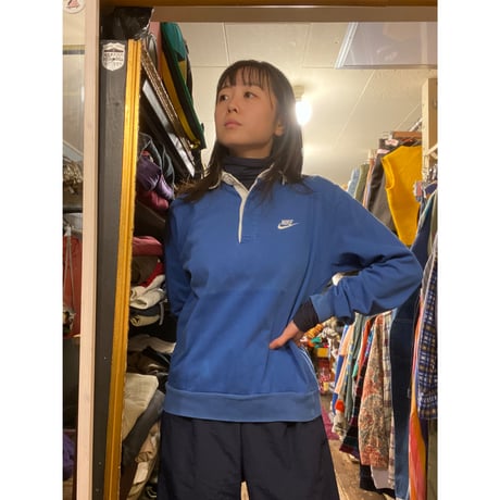 [USED]80's vintage NIKE ラガーシャツ