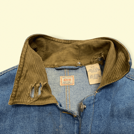 [USED] DENIM カバーオール made in QATAR.