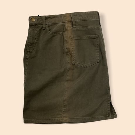 [USED] "American Apparel" KHAKIタイトスカート♡