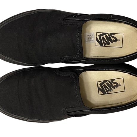 [USED] VANS BLACK SLIP ON