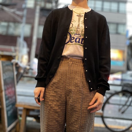 [USED] BLACK ニットカーディガン♡