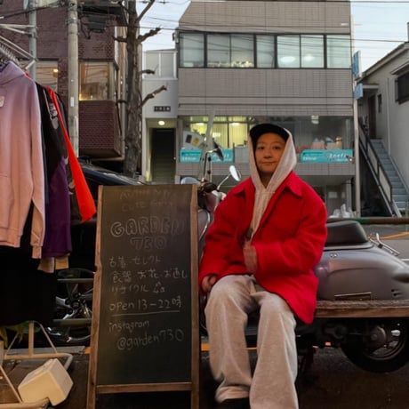 [USED] 真っ赤な❤️ フリース ZIP COAT
