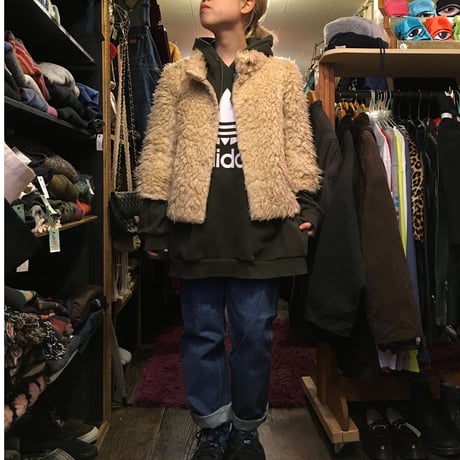 [USED] ヒツジのようなモコモコFake Fur JKT