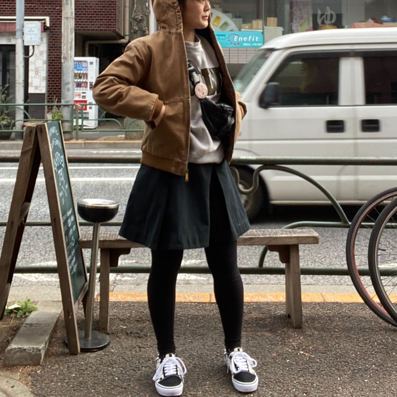 ケイトスペード サタデー kate spade SATURDAY ラップスカート USED] 'KATE SPADE SATURDAY'ブラックSKIRT | garden730