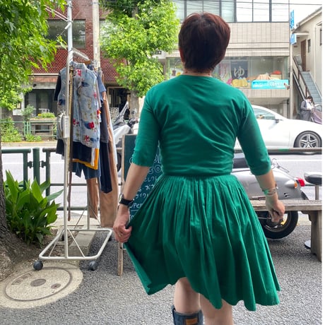 [USED]  "アニエスb." COTTON ワンピース