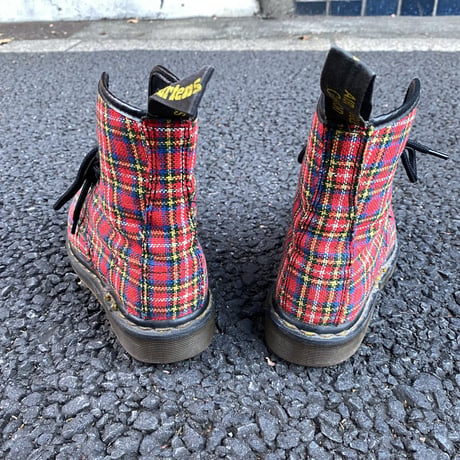 [USED] Dr.Martens 8HOLE チェック柄！