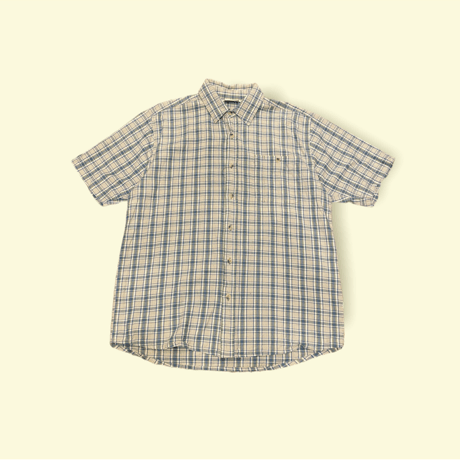[USED] BLUE Check S/Sシャツ