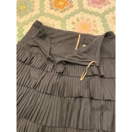 [USED]  BLACKプリーツスカート