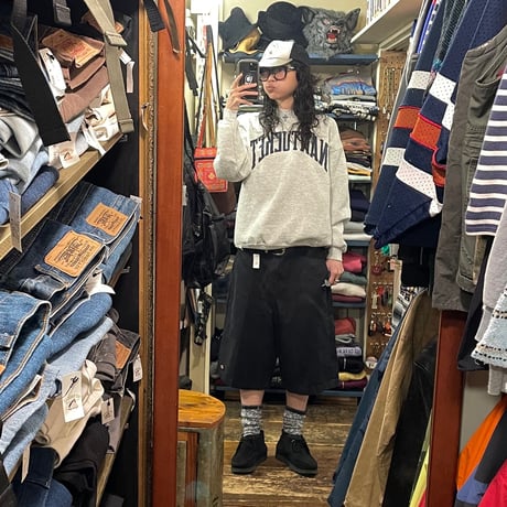 [USED] ”DISCUS” プリントロゴ SWEAT
