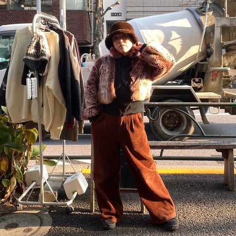 [USED] 良い色💄フェイクファーJKT