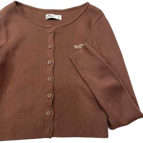 [USED] ピタっとリブのカーディガン