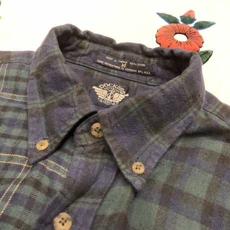 [USED] DOCKERS CRAZY PATTERN ネルシャツ