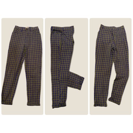 [USED] 90's EURO SLIM PANTS