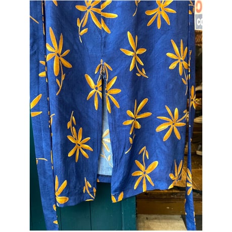 [USED] 花柄レーヨンワンピース