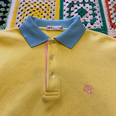[USED]パステルカラーのゴルフシャツ💛