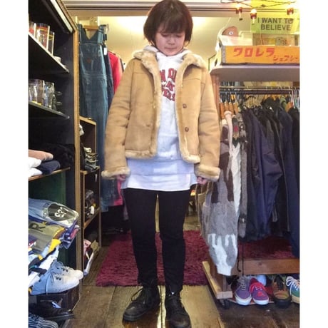 [USED] フェイクムートンShortコート