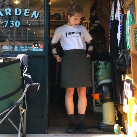 [USED] THRASHER LOGO-Tee