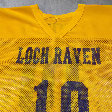 [USED] OLD RUSSELL MESH FOOTBALL  tee