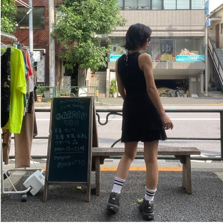 [USED] BLACK プリーツスカート🖤