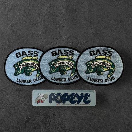 [USED] B.A.S.S  ワッペン
