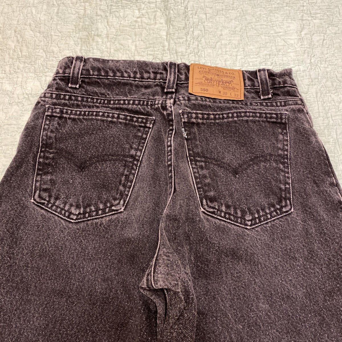 USED] Levi's 550 BLACK | garden730