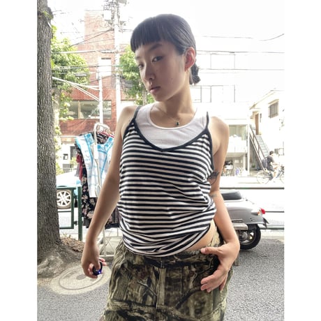 [USED]ボーダーキャミ