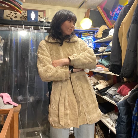 [USED] made in England! ファーコート