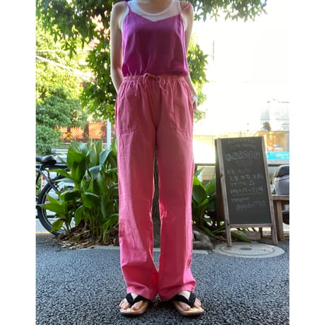 [USED] PINK イージーパンツ
