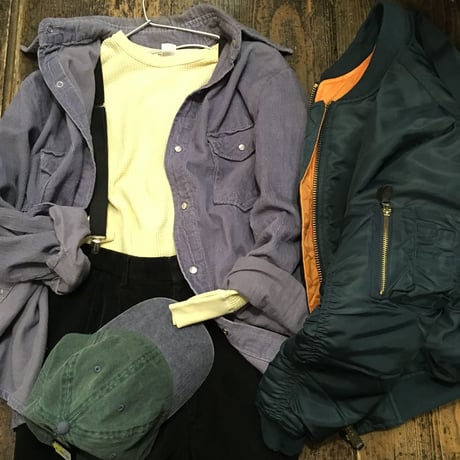 [USED] コーデュロイ ウェスタンシャツ