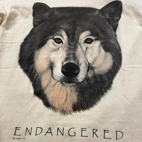 [USED]オオカミ犬プリント Tee