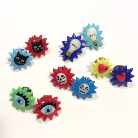 [BENICOTOY] ぷっくり  PINS