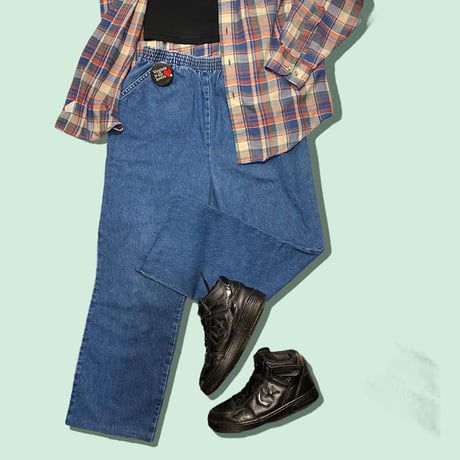 [USED] DENIM イージーパンツ