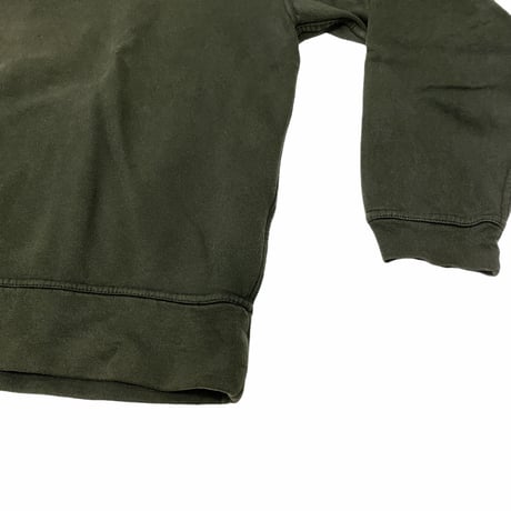 [USED] "CHUMS" OLIVE-GREEN SWEAT！