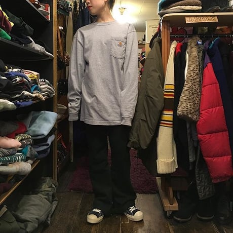 [USED] carhartt ロンTee