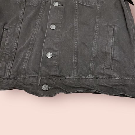 [USED] HARLEY-DAVIDSON BLACK DENIM JACKET！