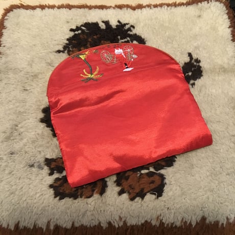 [USED] Viet Nam シルクSOUVENIR ポーチ