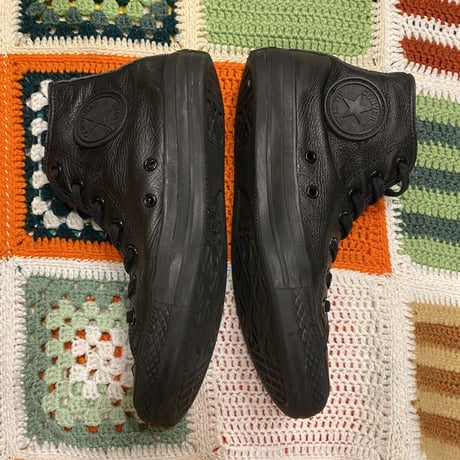 [USED] CONVERSE  レザー　チャックテイラー