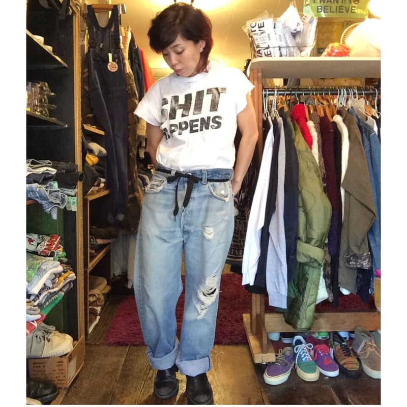 USED] Levis 501ダメージデニム | garden730